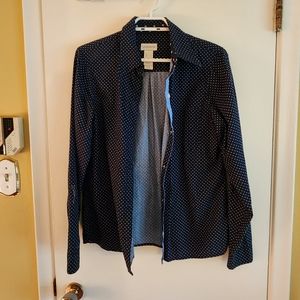 Liz Claiborne button down shirt 100%cotton
